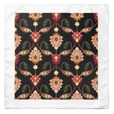 BLOSSOM SILK SCARF & POCKET SQUARE SET